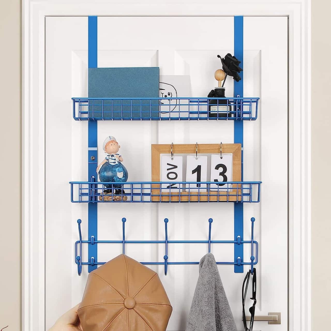 NEX™ Over The Door Hanging Organizer Rack